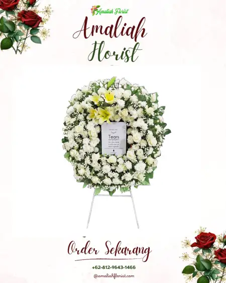 Krans Bunga Duka Sanana Utara